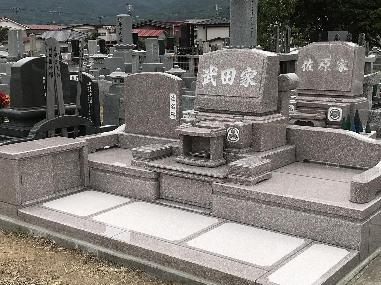 福島のお墓・墓石 百目木石材の施工事例